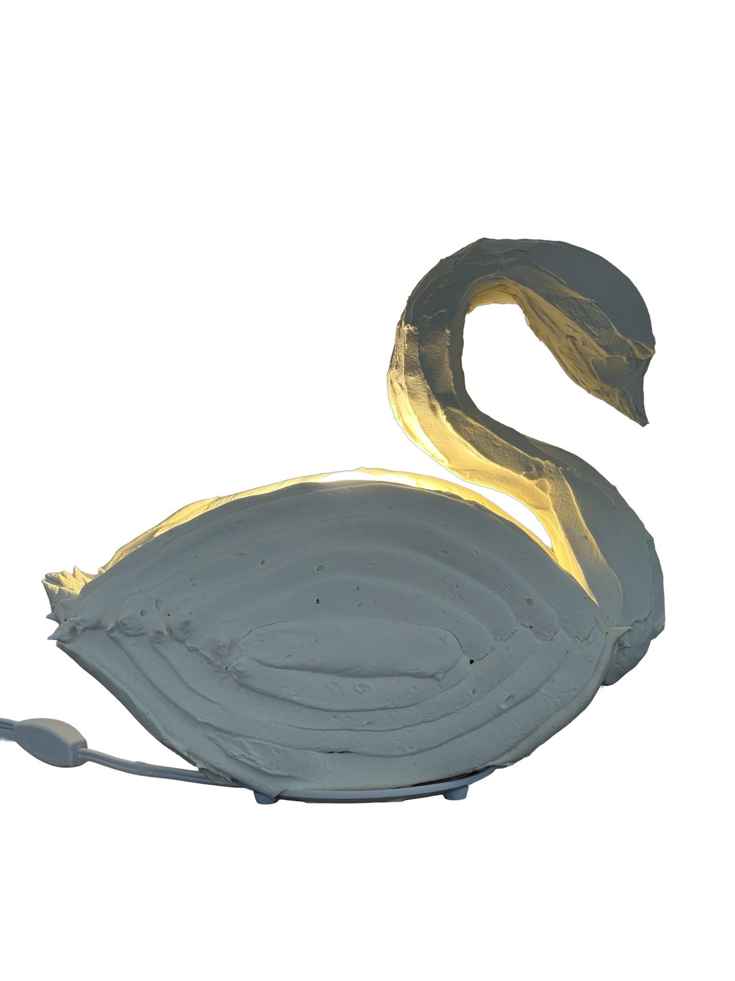 Meringue Swan Lamp