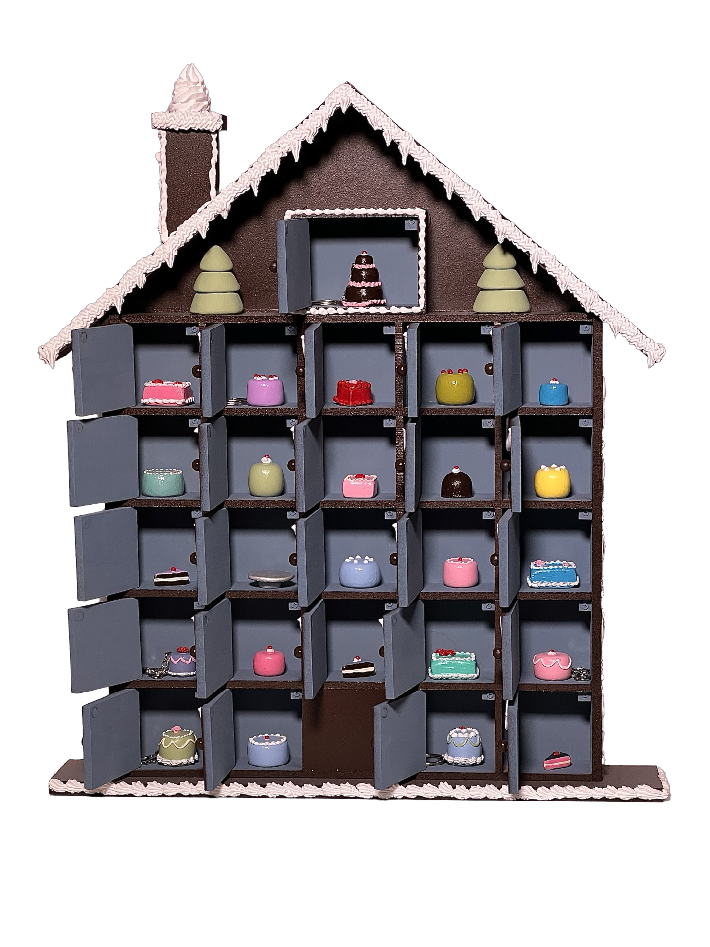 Advent Calendar BROWN & BLUE