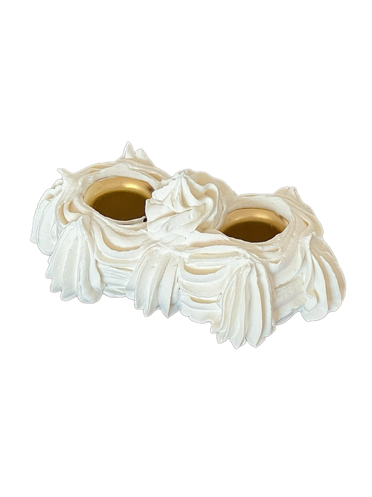 Meringue Candle Holder 2
