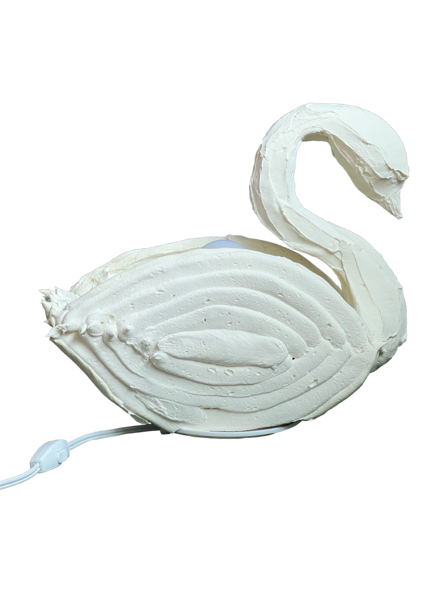 Meringue Swan Lamp