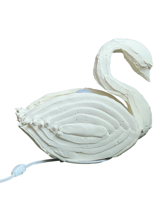 Meringue Swan Lamp