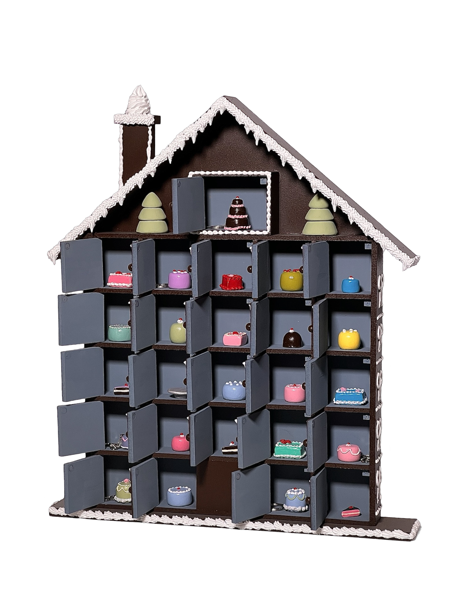 Advent Calendar BROWN & BLUE