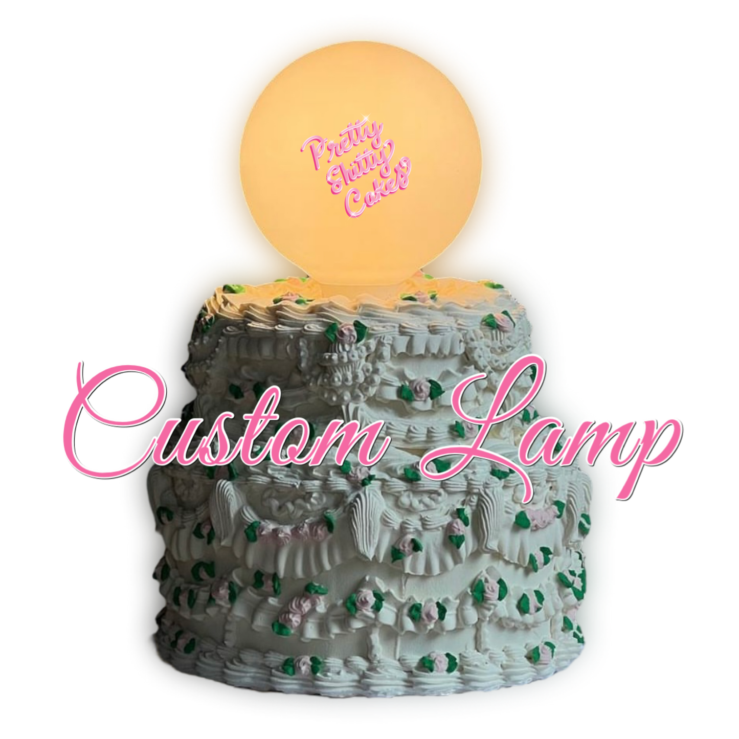 Custom Cake Lamp (Pre-Order)