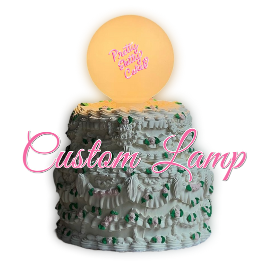 Custom Cake Lamp (Pre-Order)